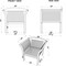 Alaterre Furniture Stamford Eucalyptus Wood Outdoor Chair with Cushions ANSF01EBO - alternate 6